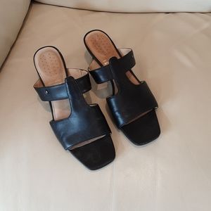 Rockport Leather Mules Size 7